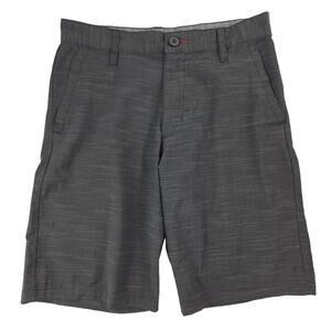 Burnside | Black/Grey 10 inch Shorts w/Stretch | Size 30
